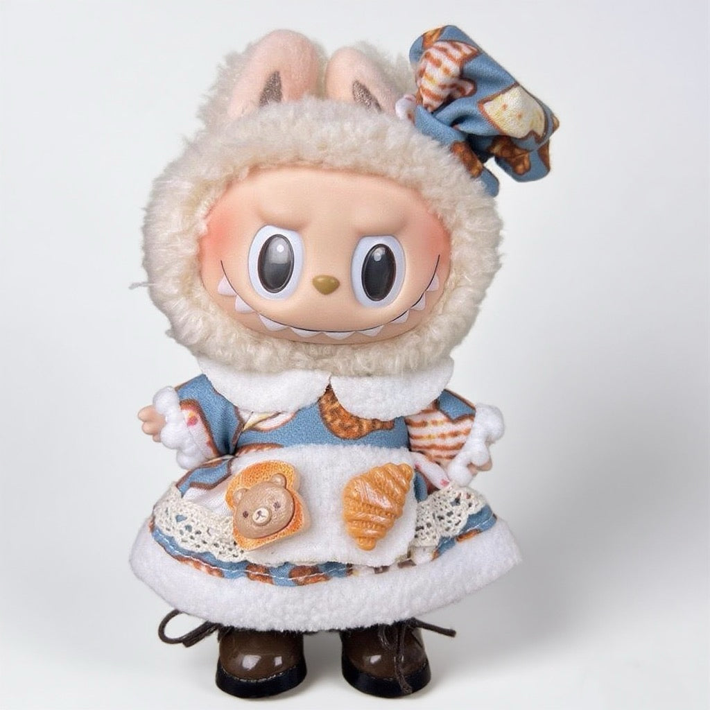 17cm Labubu Clothing Set