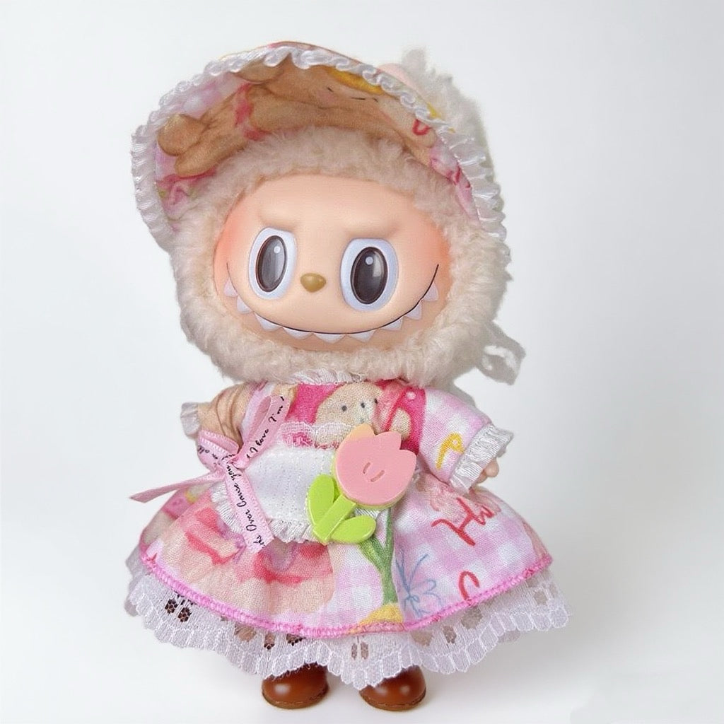 17cm Labubu Clothing Set
