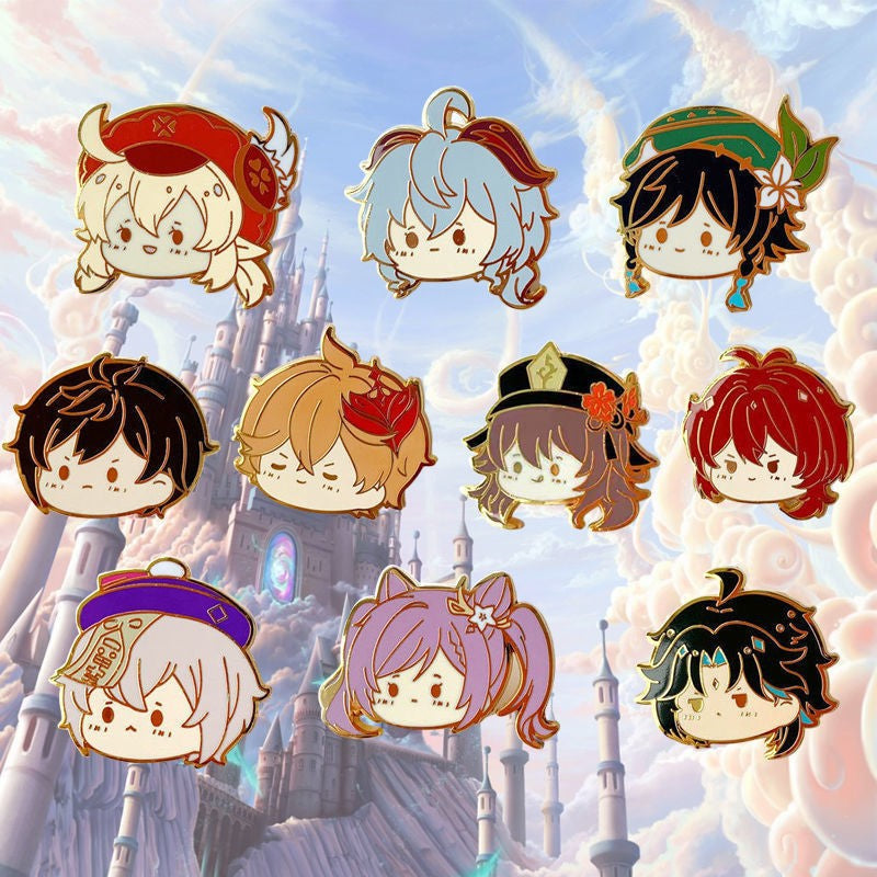 [Genshin Impact] [FAN MADE] Character Enamel Pin