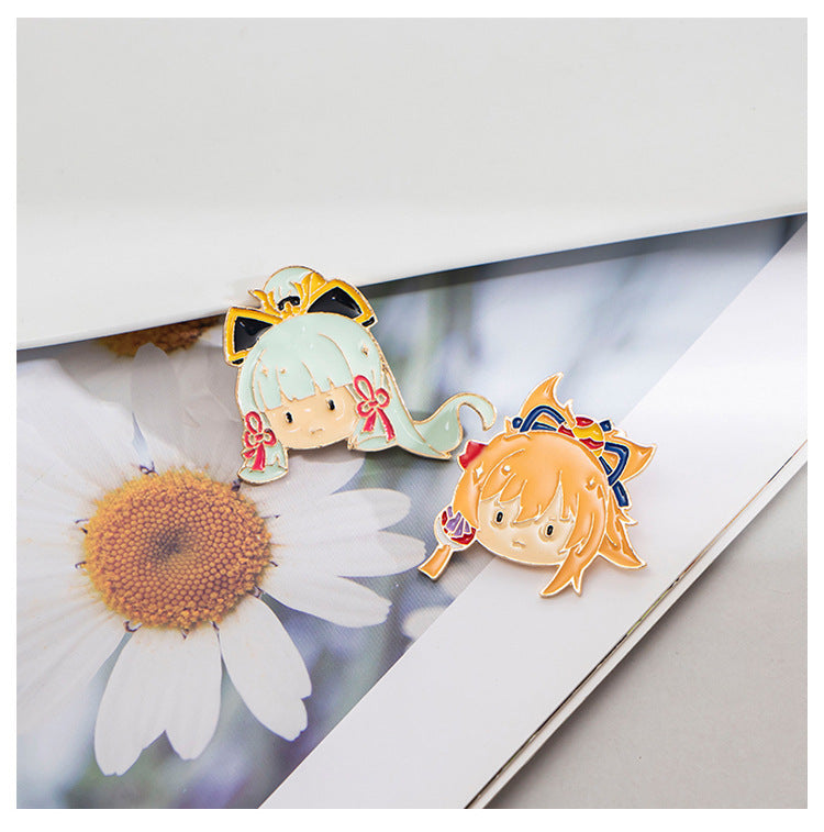 [Genshin Impact] [FAN MADE] Character Enamel Pin
