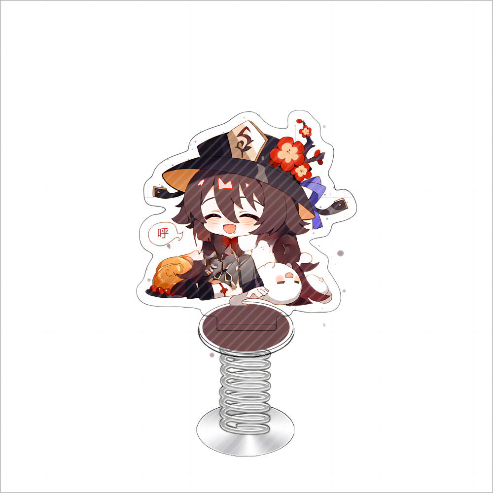 [Genshin Impact] [FAN MADE] Standees à ressort oscillant