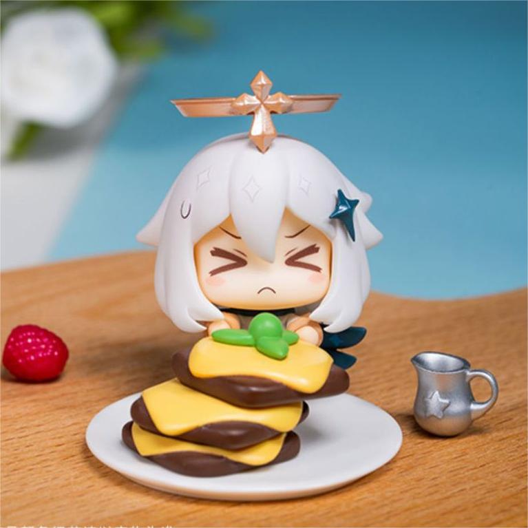 [Genshin Impact] Figurine de boîte aveugle à thème alimentaire Paimon