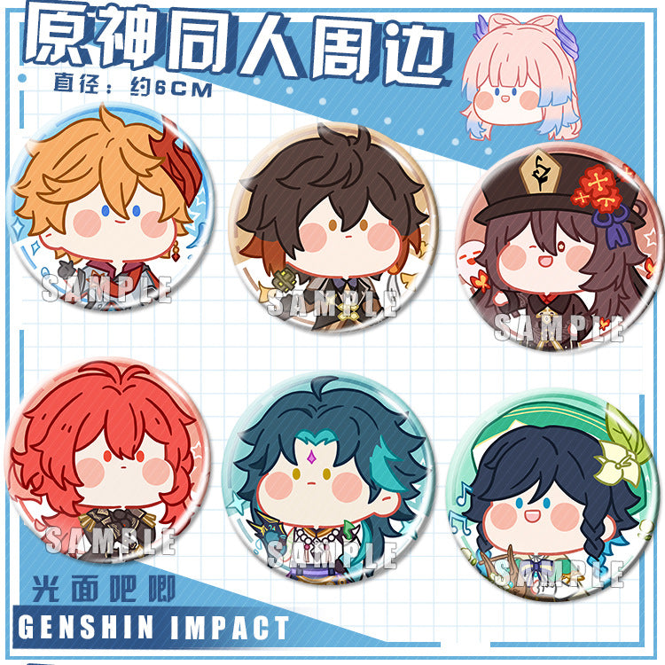 [Genshin Impact] [FAN MADE] Insigne de personnage Genshin