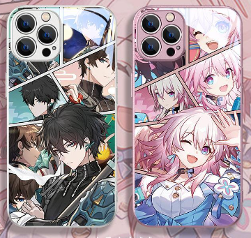 [Honkai Star-Rail] Coque de téléphone finition métallisée