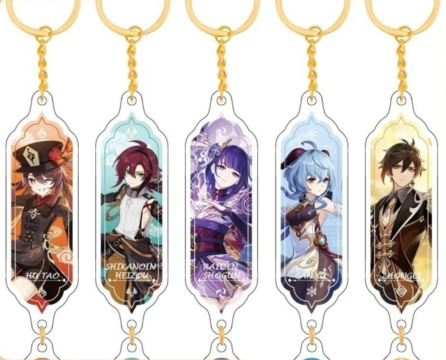 [Genshin Impact] Porte-clés Personnages