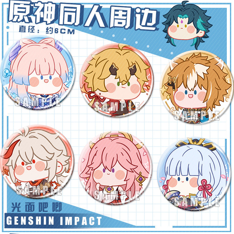 [Genshin Impact] [FAN MADE] Insigne de personnage Genshin