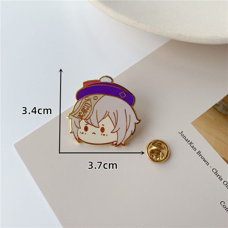 [Genshin Impact] [FAN MADE] Character Enamel Pin