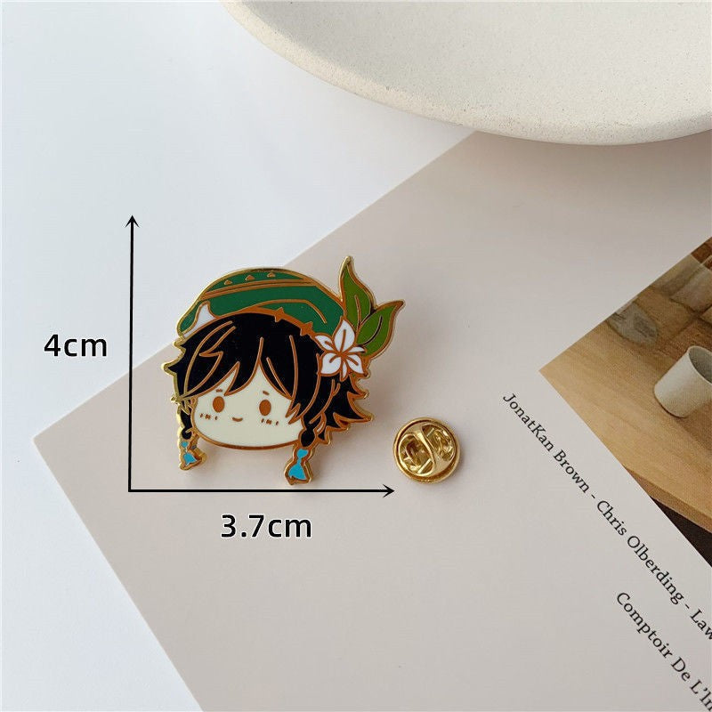 [Genshin Impact] [FAN MADE] Character Enamel Pin