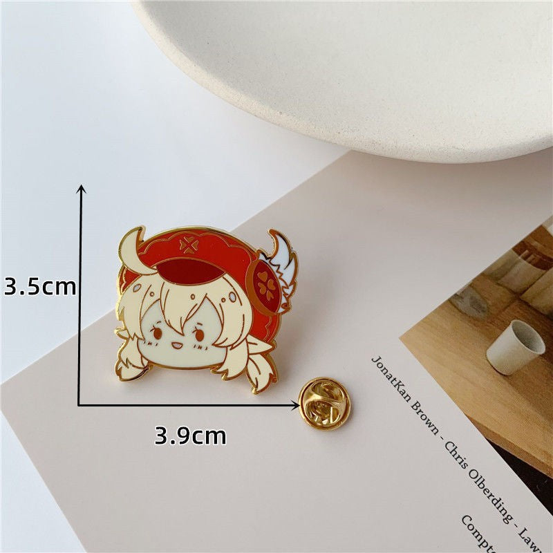 [Genshin Impact] [FAN MADE] Character Enamel Pin
