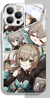 [Honkai Star-Rail] Coque de téléphone finition métallisée