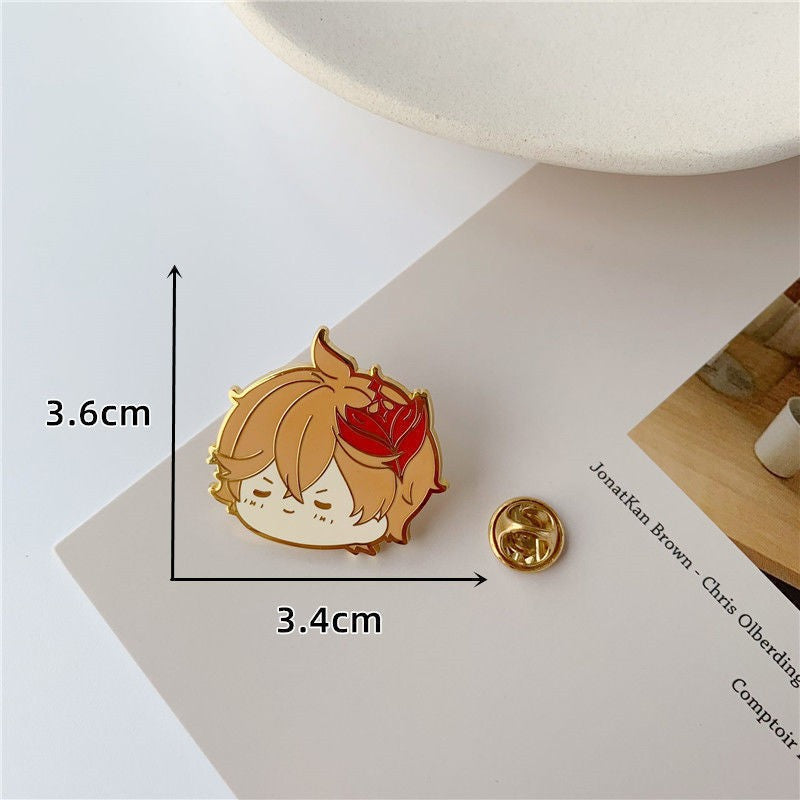 [Genshin Impact] [FAN MADE] Character Enamel Pin