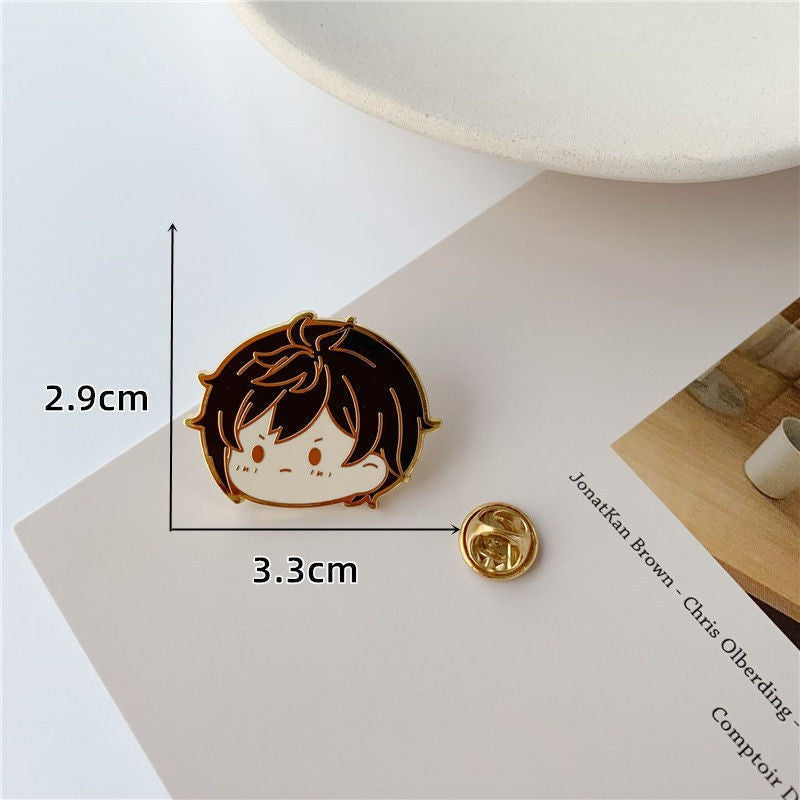 [Genshin Impact] [FAN MADE] Character Enamel Pin