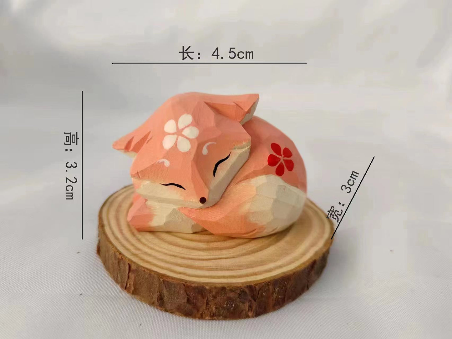 [Genshin Impact] ornement de sculpture sur bois petit renard