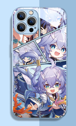 [Honkai Star-Rail] Coque de téléphone finition métallisée