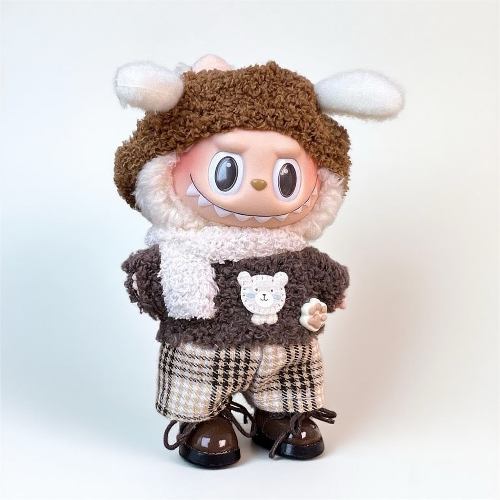 17cm Labubu Clothing Set
