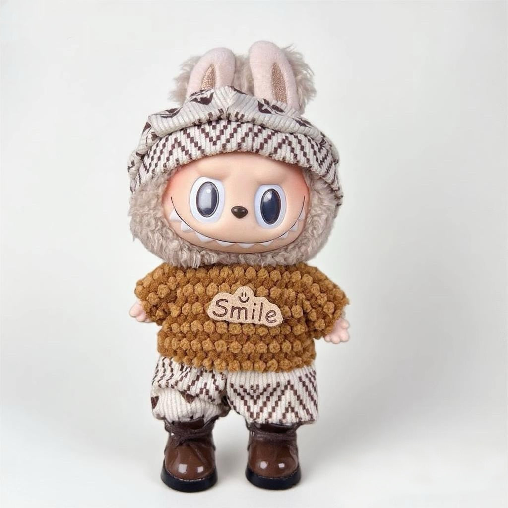 17cm Labubu Clothing Set