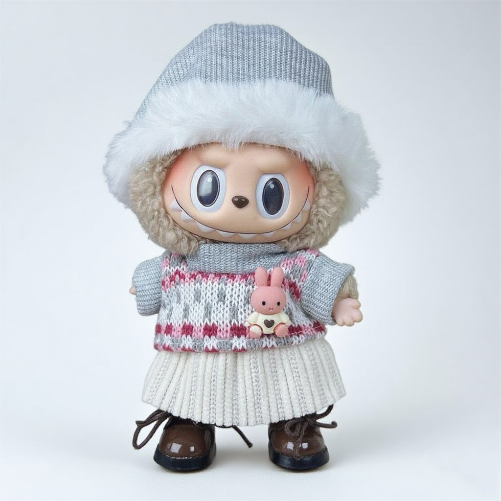 17cm Labubu Clothing Set