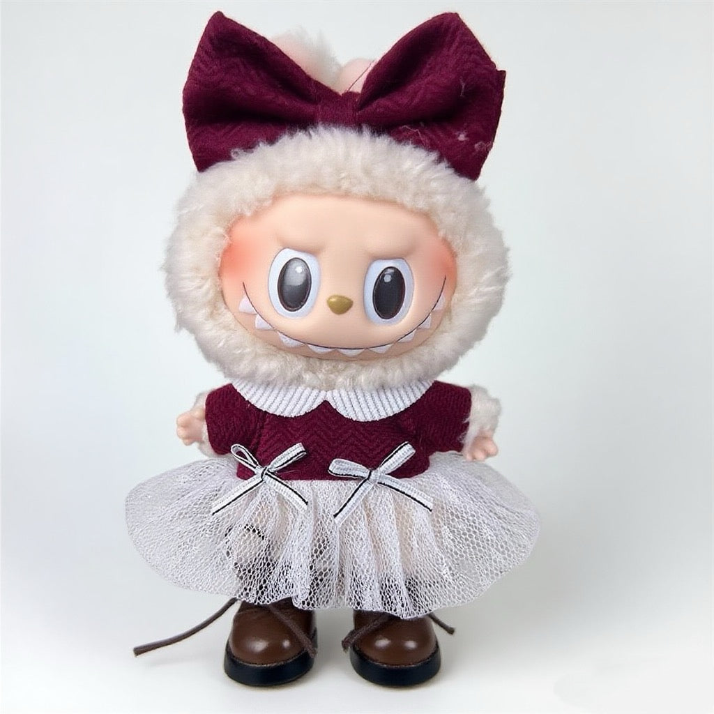 17cm Labubu Clothing Set