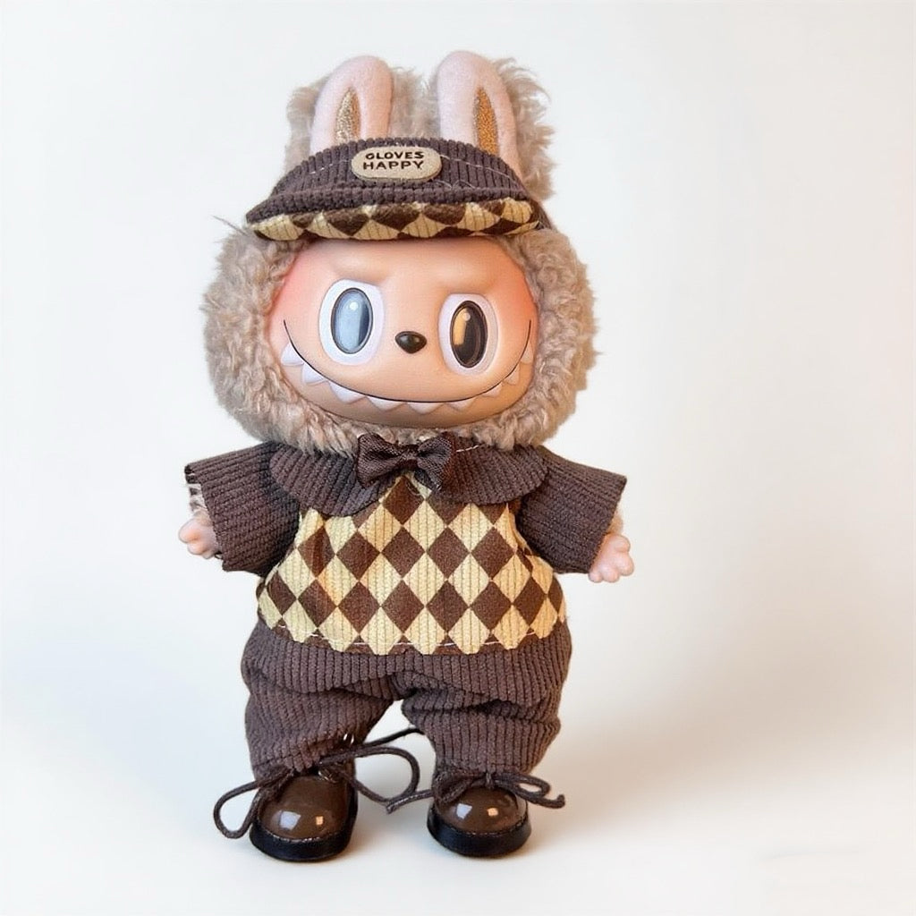17cm Labubu Clothing Set