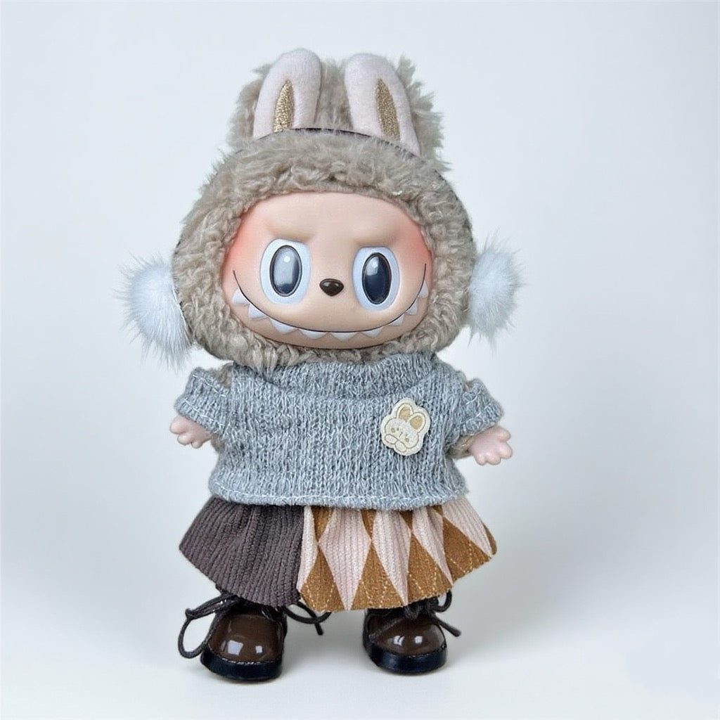 17cm Labubu Clothing Set