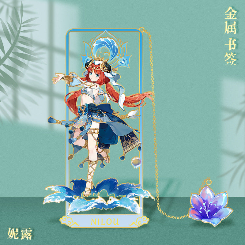 [Genshin Impact] [FAN MADE] Character Metal Bookmark