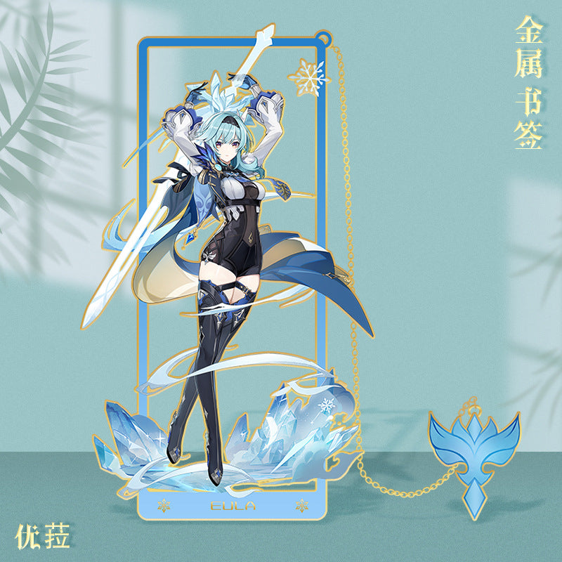 [Genshin Impact] [FAN MADE] Character Metal Bookmark