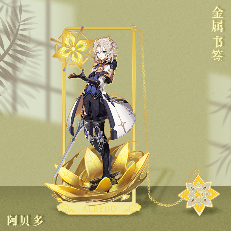 [Genshin Impact] [FAN MADE] Character Metal Bookmark