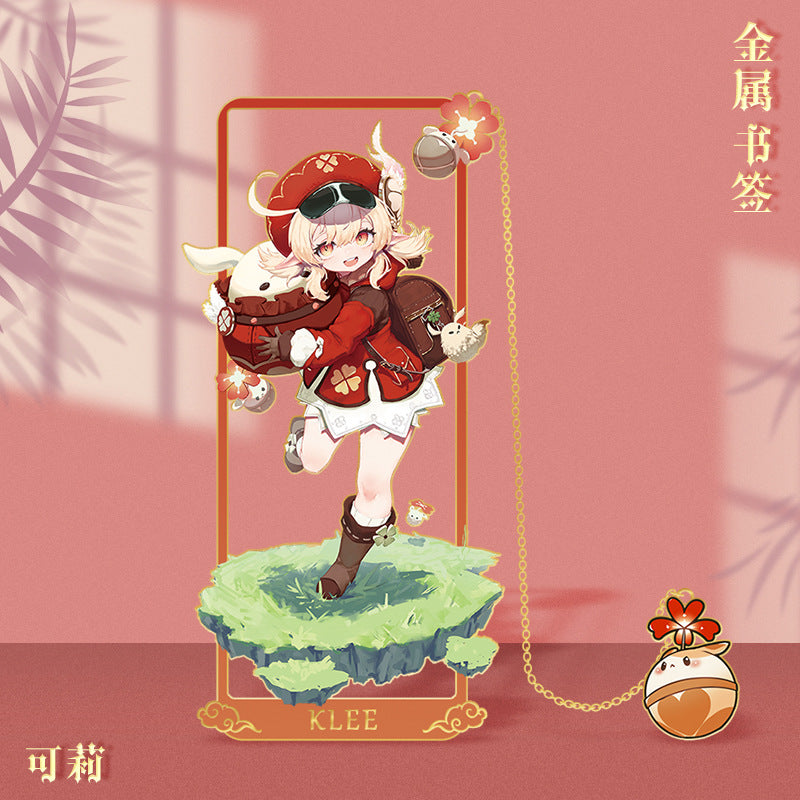 [Genshin Impact] [FAN MADE] Character Metal Bookmark