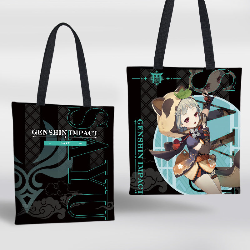 [Genshin Impact] Inazuma-Charakter-Leinentasche
