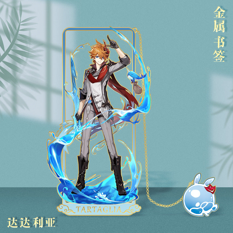 [Genshin Impact] [FAN MADE] Character Metal Bookmark