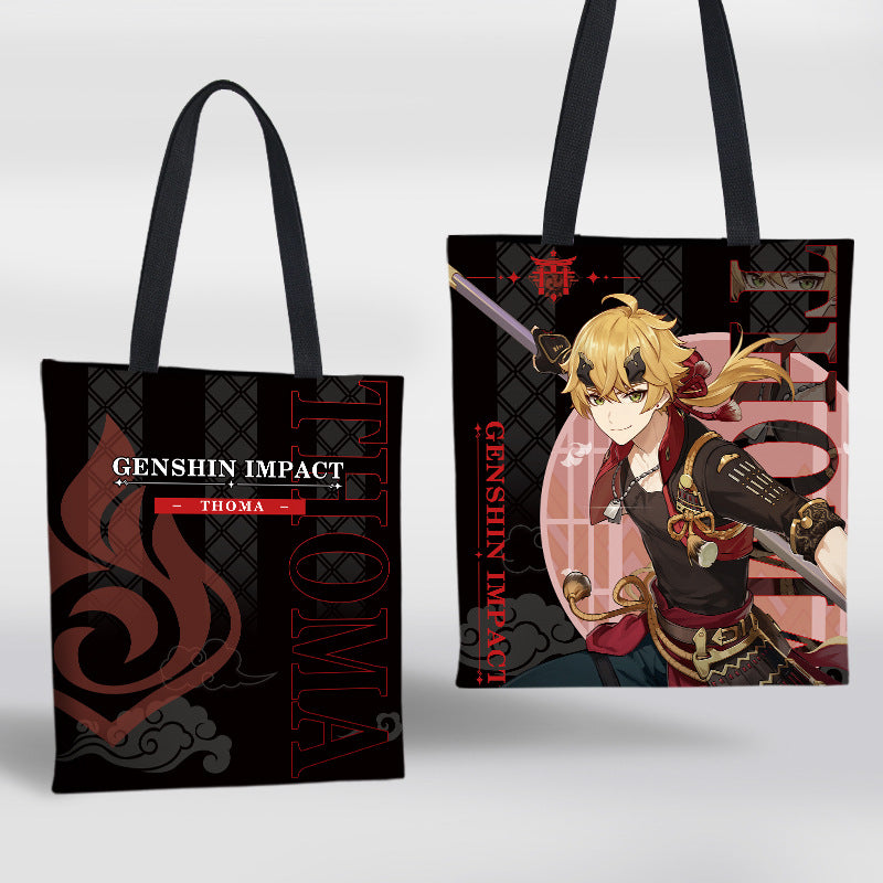 [Genshin Impact] Inazuma-Charakter-Leinentasche