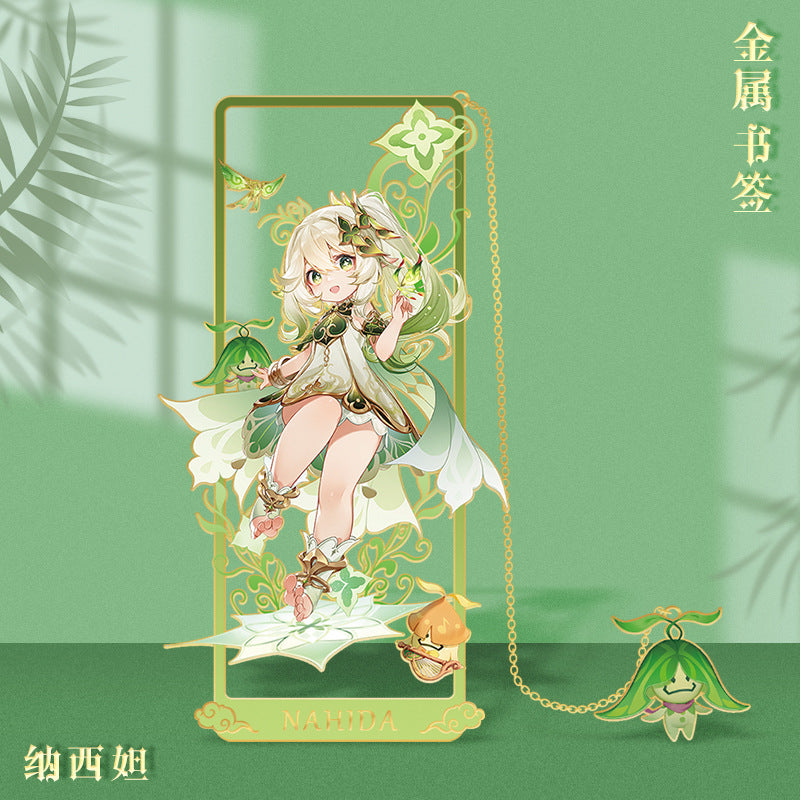 [Genshin Impact] [FAN MADE] Character Metal Bookmark
