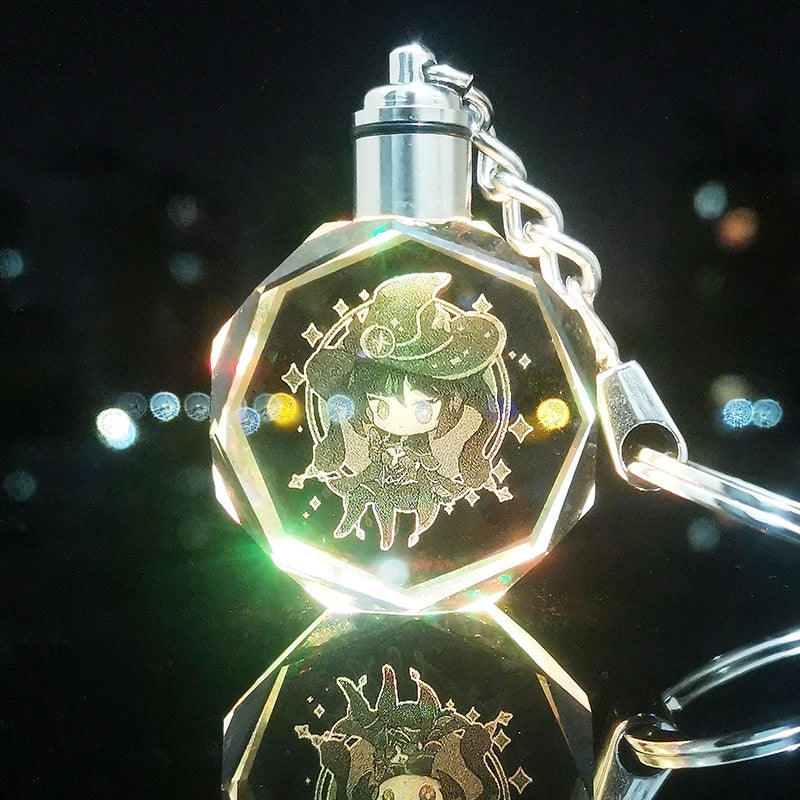 [Genshin Impact] [FAN MADE] Crystal Keychain
