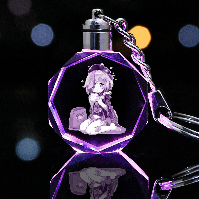 [Genshin Impact] [FAN MADE] Crystal Keychain
