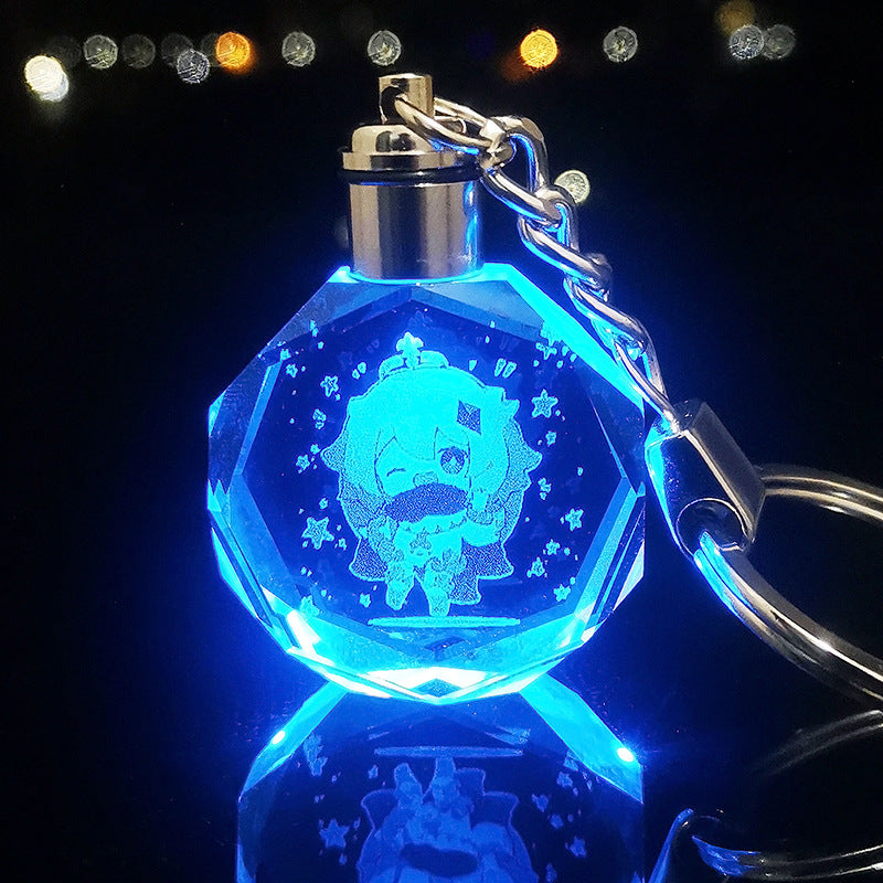 [Genshin Impact] [FAN MADE] Crystal Keychain