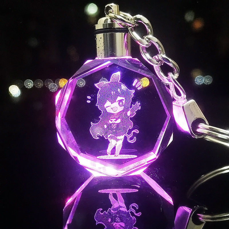 [Genshin Impact] [FAN MADE] Crystal Keychain