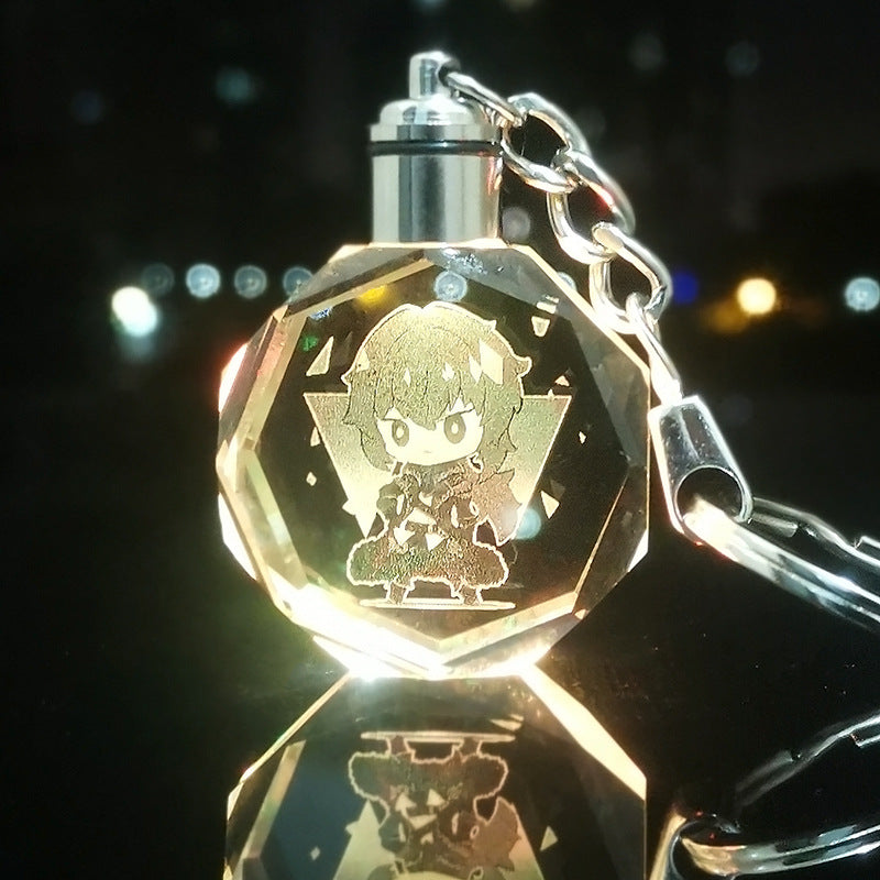 [Genshin Impact] [FAN MADE] Crystal Keychain
