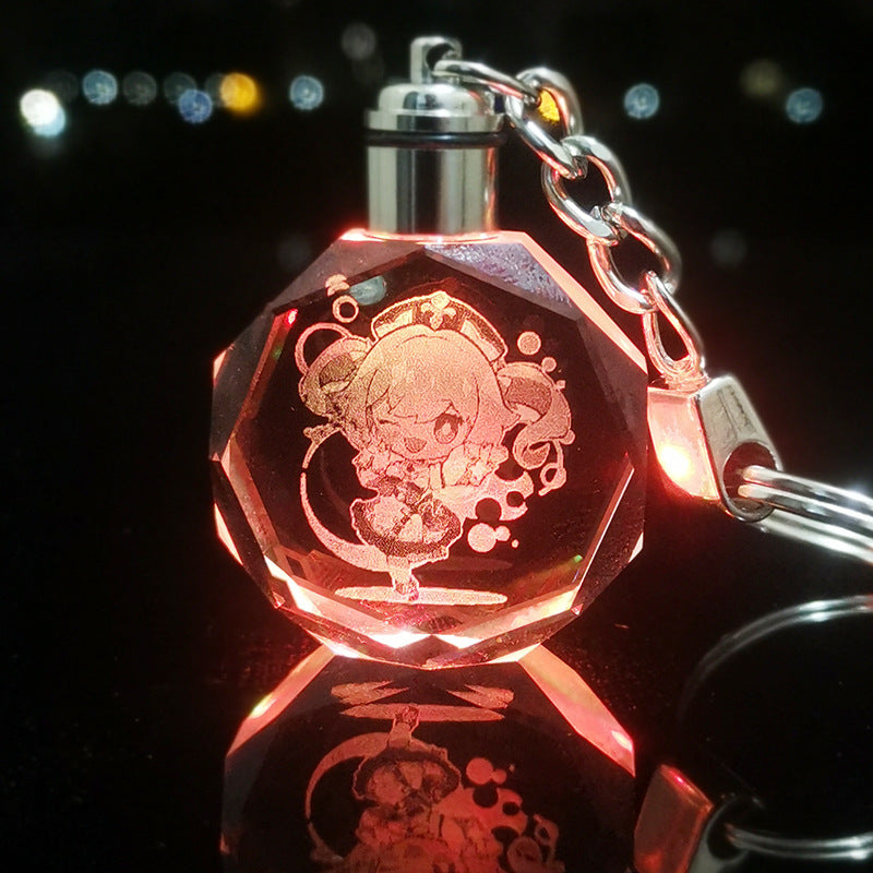 [Genshin Impact] [FAN MADE] Porte-clés en cristal