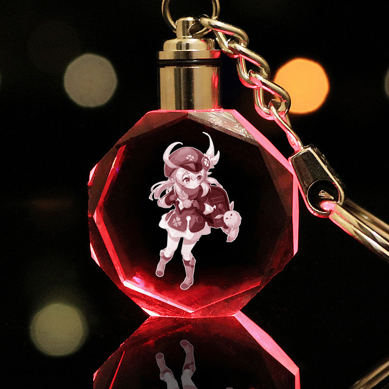 [Genshin Impact] [FAN MADE] Crystal Keychain