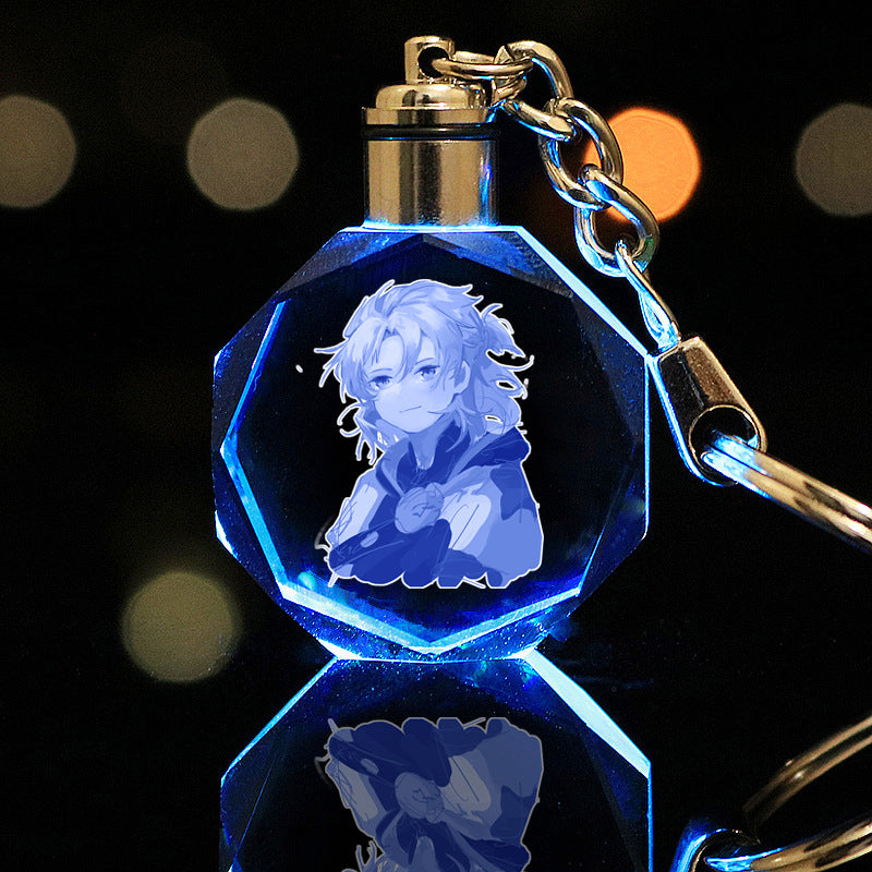 [Genshin Impact] [FAN MADE] Crystal Keychain