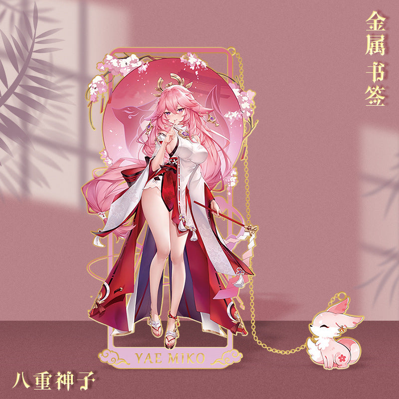 [Genshin Impact] [FAN MADE] Character Metal Bookmark
