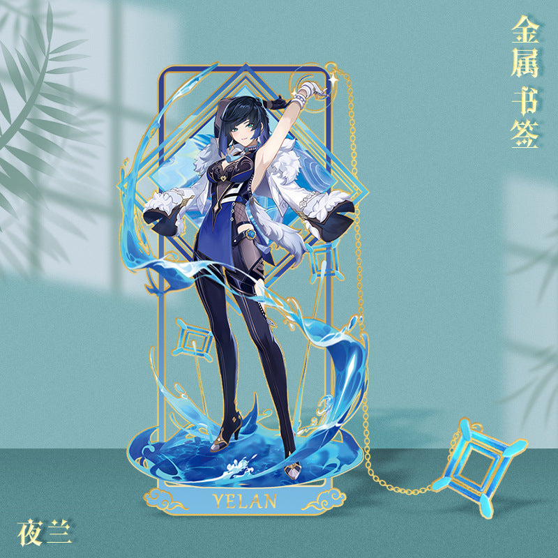 [Genshin Impact] [FAN MADE] Character Metal Bookmark