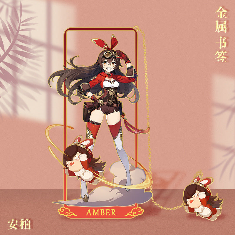 [Genshin Impact] [FAN MADE] Character Metal Bookmark