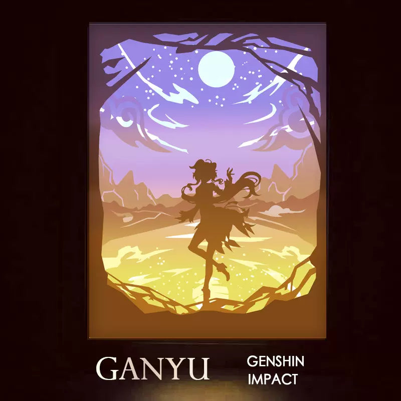 [Genshin Impact] Charakter-Papierlampe