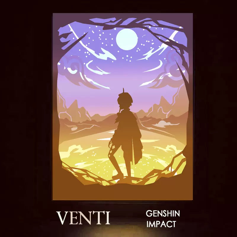 [Genshin Impact] Lampe en papier personnage