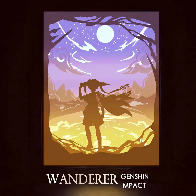 [Genshin Impact] Charakter-Papierlampe