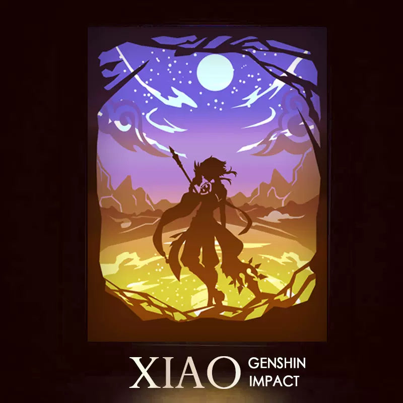 [Genshin Impact] Charakter-Papierlampe