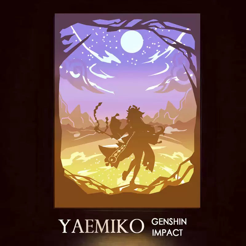 [Genshin Impact] Lampe en papier personnage