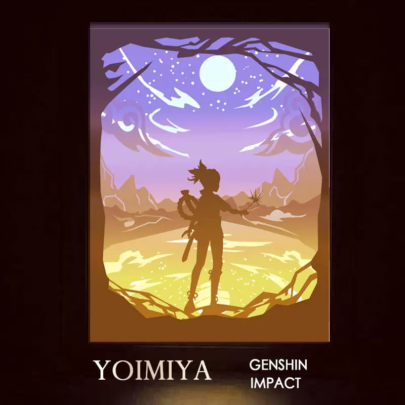[Genshin Impact] Lampe en papier personnage